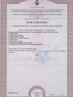 2015.03.25 Ухта - Приложение к сертификату, Профили поливинилхлоридные системы Rehau.