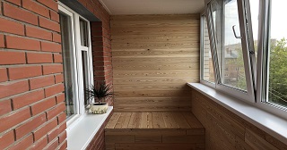 Отделка, остекление, утепление балконов в Ухте от 211 руб. м/2.